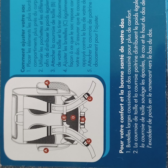 Louis Garneau Set of schoo bag , lunch box, and pencil case, recommanded by Chir - Picture 13 of 16